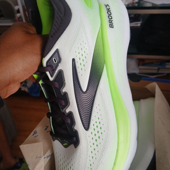 Brooks Men’s Glycerin GTS 23 Supportive Running Brooks Men's Green Running Shoes - Picture 9 of 11